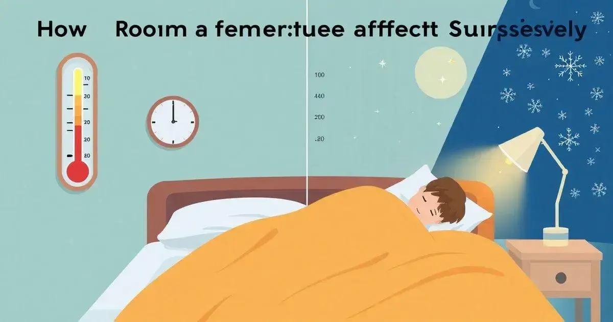 Como a temperatura do quarto influencia o sono de forma surpreendente