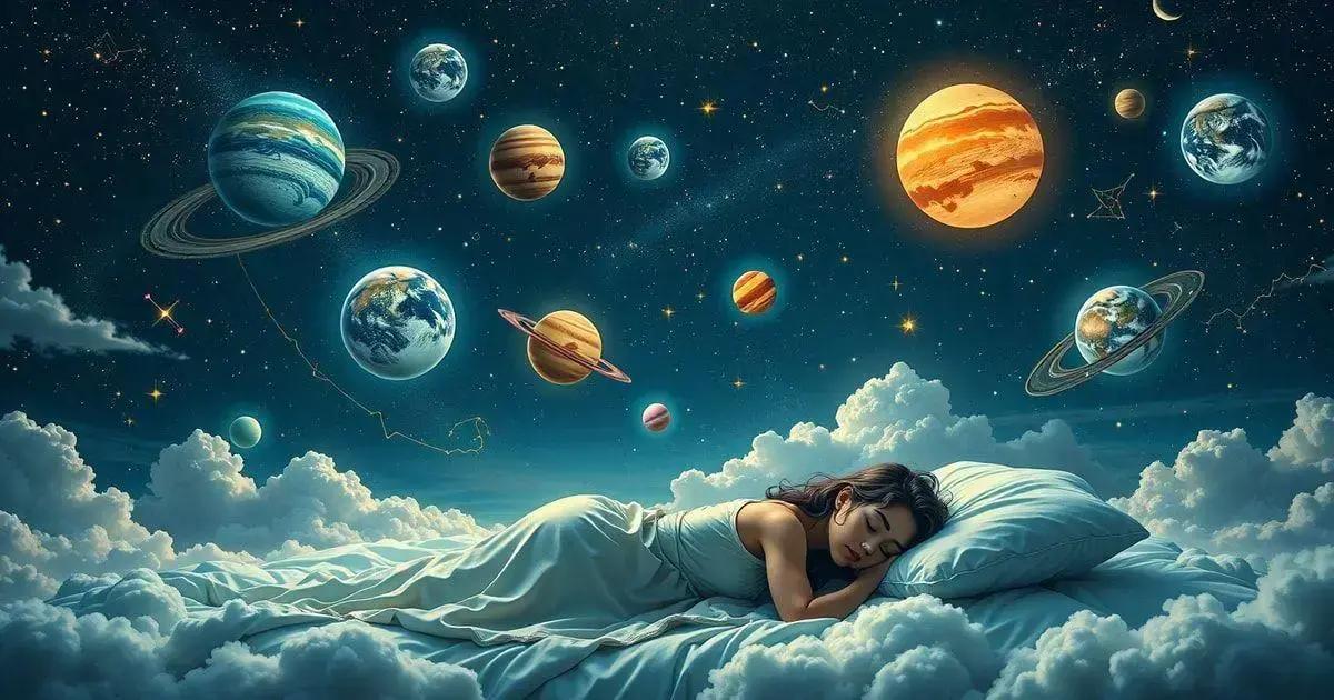 Interpretação dos sonhos com planetas