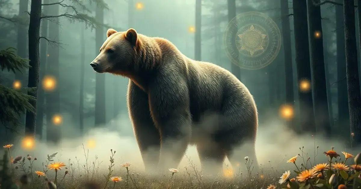 Interpretações comuns de sonhar com urso
